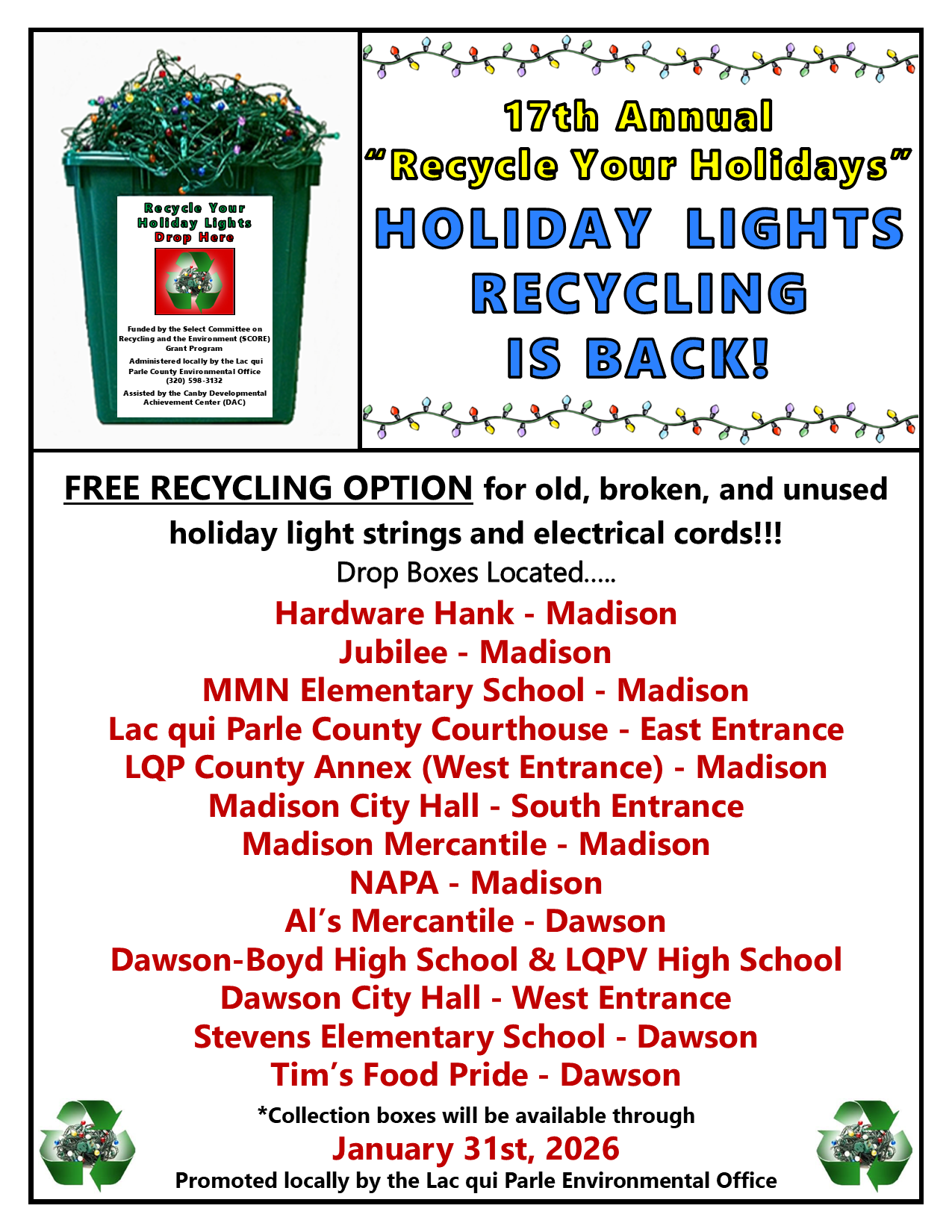 Holiday Lights Flyer 2025